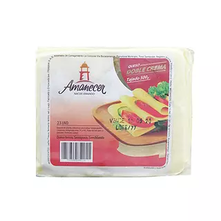 Queso Amanecer Tajado