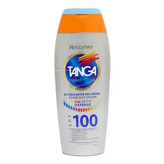 Tanga Bloqueador Solar Fp 100 Crema