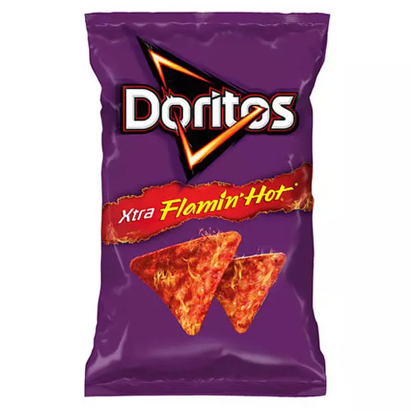 Frito Lay Familiar Doritos Flaming Hot