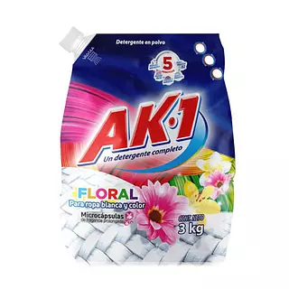 Detergente Ak1 Floral Valvula