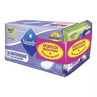 Toallas Nosostras Maternidad Buenas Noches