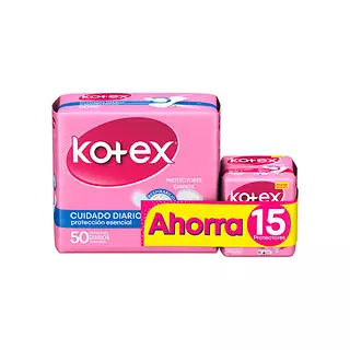 Protectores Kotex Diario