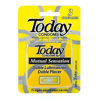 Condones Today Mutual Sensacion