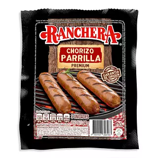 Zenu Chorizo Parrilla Premium Ranchera