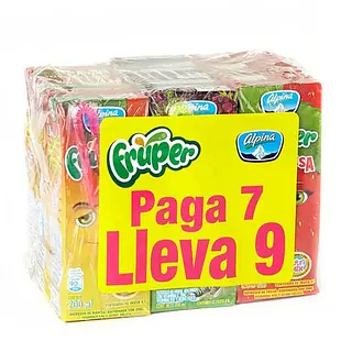 Alpina Refresco Tetra Pack Fruper