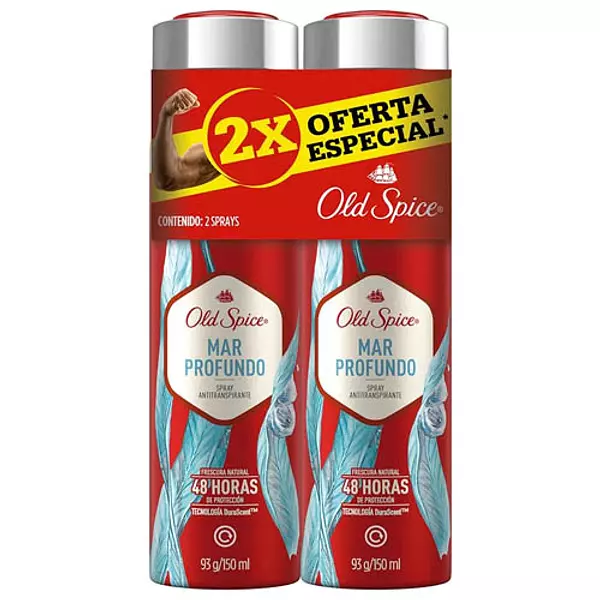 Desodorante Old Spice Aerosol Mar Profundo