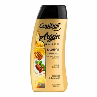 Capibell Shampoo Aceite Argan & Jalea Real