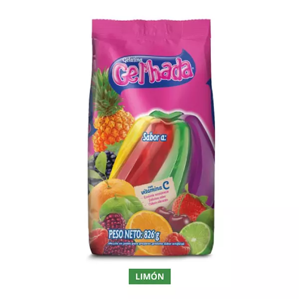 Gelada Gelatina Limon