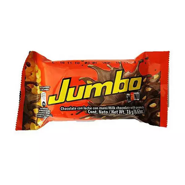 Chocolatina Jet Jumbo Mani Mini