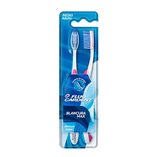 Cepillo Dental Fluocardent Blancura Maxima