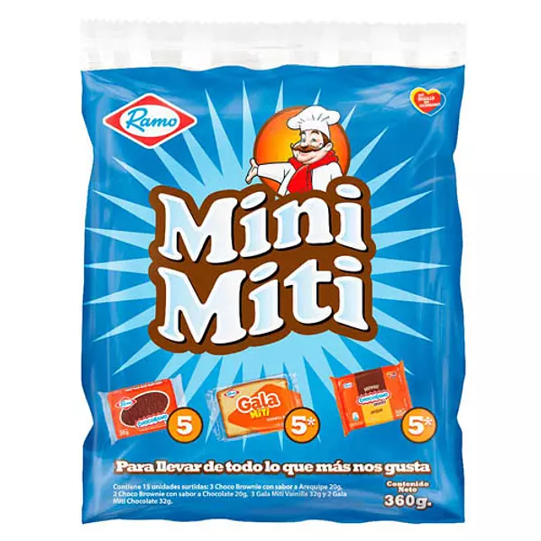 Ramo Mini Miti Chocolate-Gala-Brownie