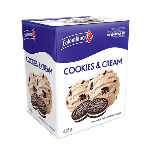 Colombina Caja Cookies & Cream