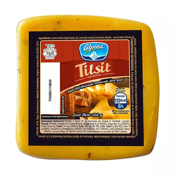 Alpina Queso Tilsit Ahumado