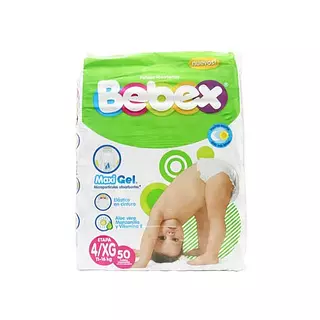 Pañales Bebex Etapa 4
