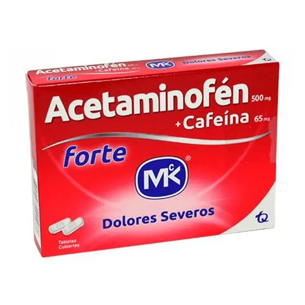 Acetaminofen Mk
