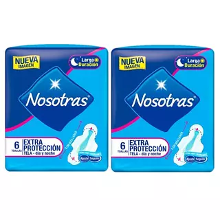 Toallas Nosotras Invisible Extra Proteccion