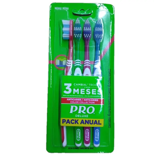 Cepillo Dental Pro Anticaries Colors