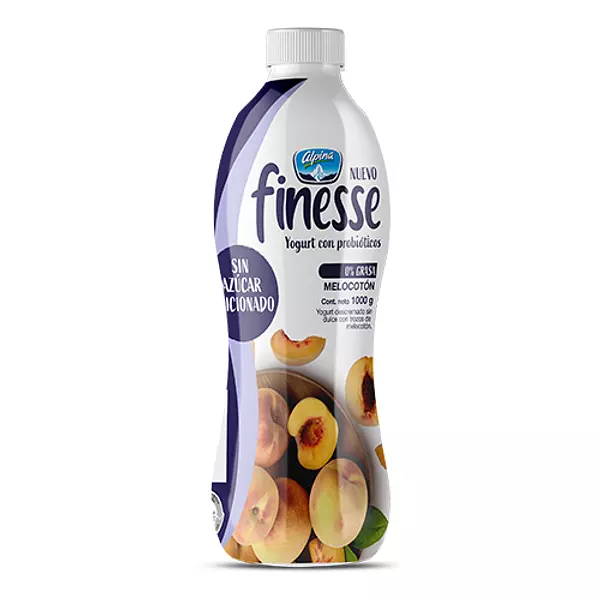 Yogurt Finesse Alpina Melocotón