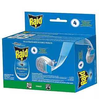 Insecticida Raid Pastillas