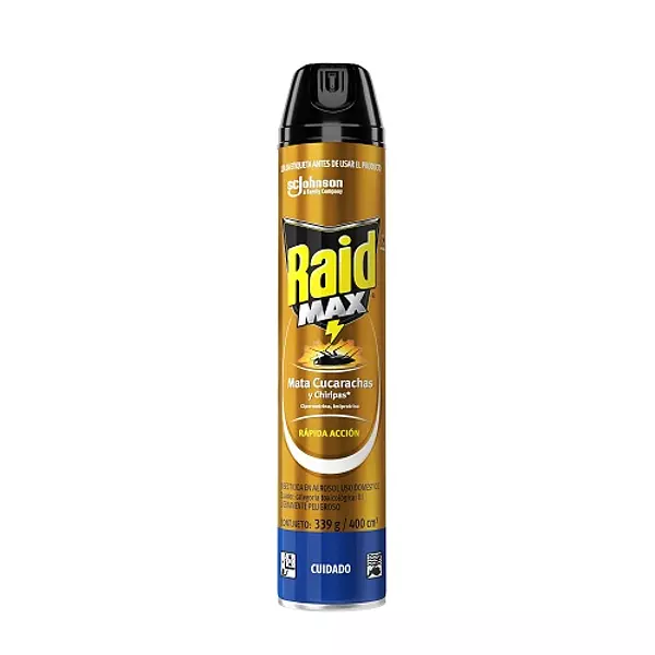 Insecticida Raid Aerosol Max Rastreros