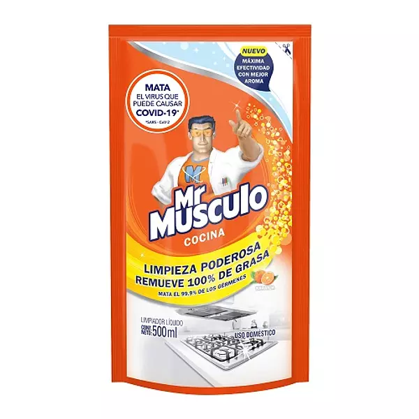 Desengrasante Mr Musculo Advance Naranja