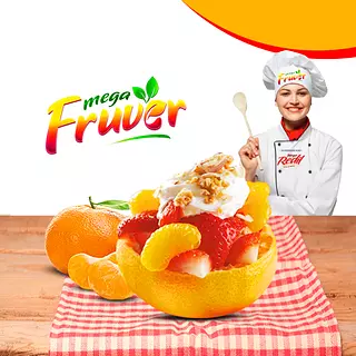 Mandarinas Con Salsa De Yogur Perfumado