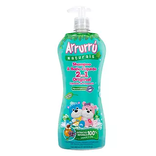 Shampoo Arrurú Naturals 2 de 1