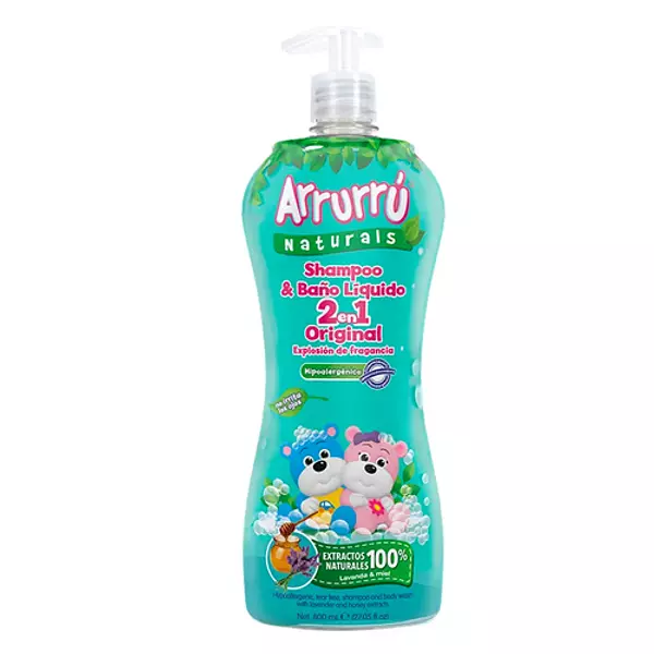Shampoo Arrurú Naturals 2 de 1