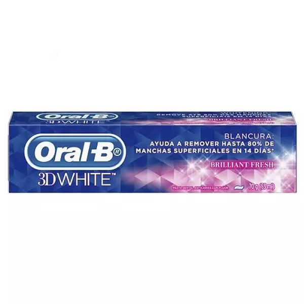 Crema Dental Oral B 3d White