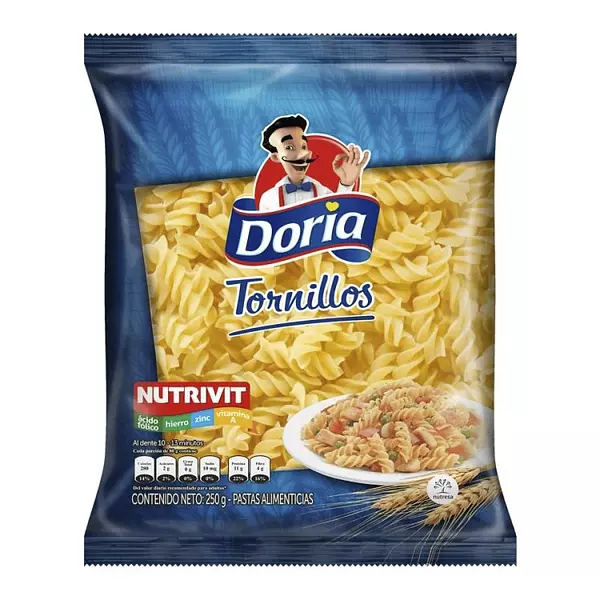 Pasta Doria Tornillos