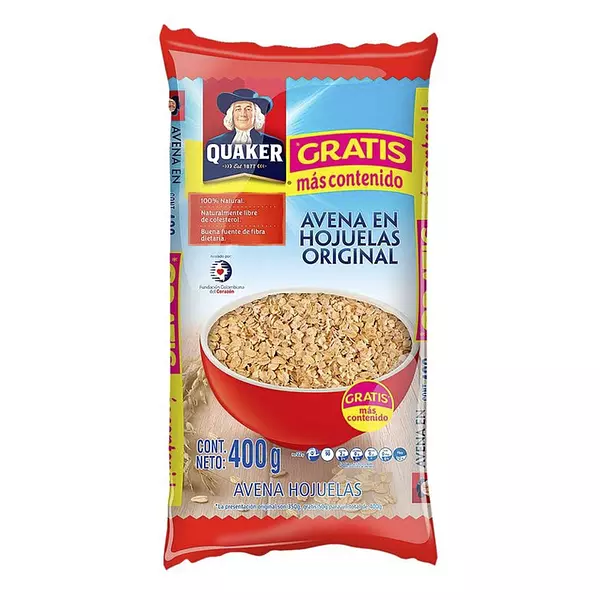 Quaker Avena Entera Bolsa