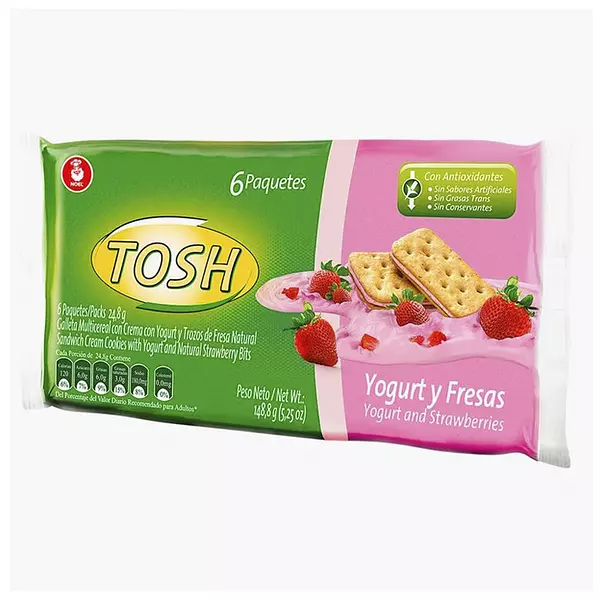 Noel Tosh De Yogurt Y Fresa X 6