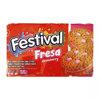 Galletas Festival Fresa