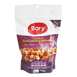 Frutos Secos Arandanos Mix Bary