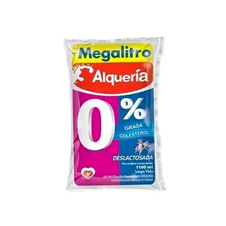 Leche Alquería Descremada Baja Grasa