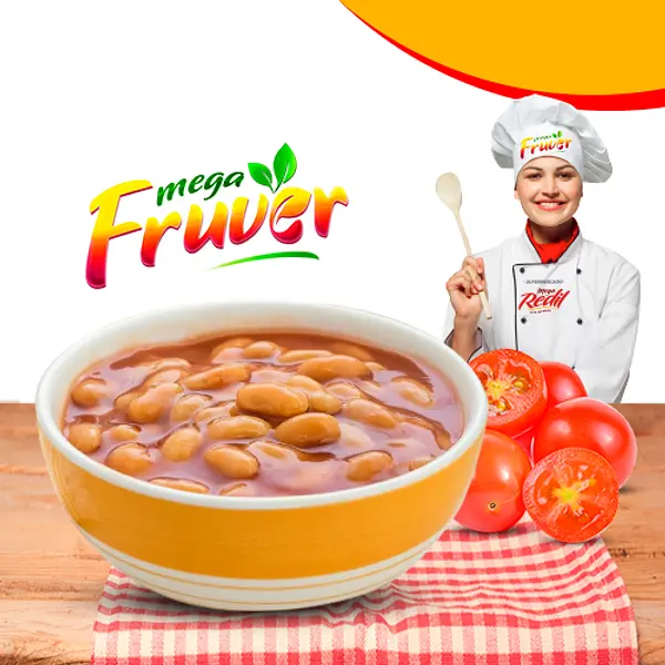 Sopa De Frijol Con Tomate