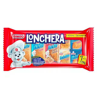 Bimbo Lonchera Ponquesitos
