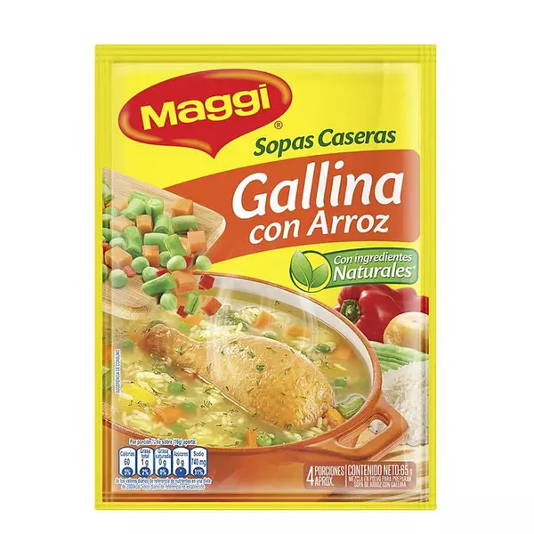 Maggi Sopa Gallina con Arroz