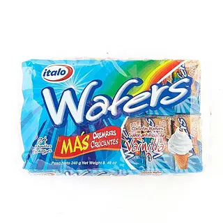 Italo Wafer Bolsa Pequeña Vainilla