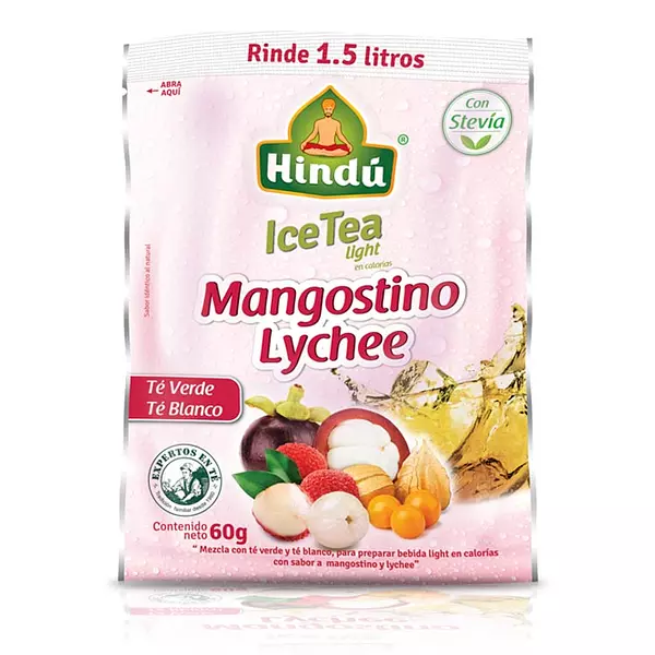 Té de Polvo Ice Tea Hindú Light Mangostino