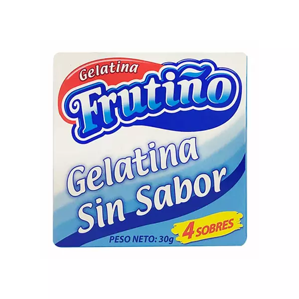 Gelatina Frutiño Sin Sabor