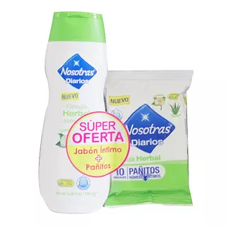 Jabón Intimo Nosotras Herbal