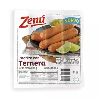 Chorizo con Ternera Zenú
