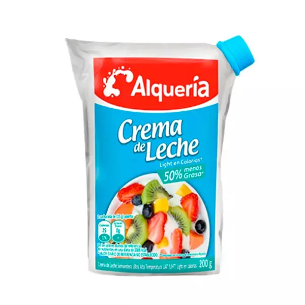 Crema de Leche Light Alquería