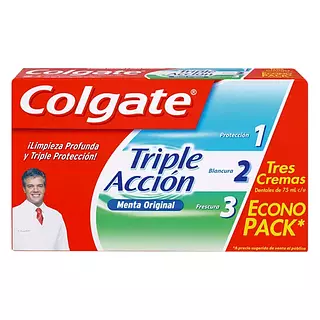 Crema Dental Colgate Triple Acción