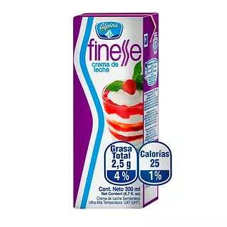 Crema de Leche Alpina Finesse