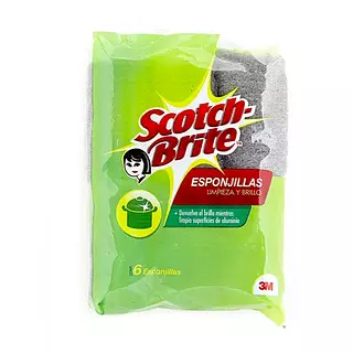 Esponja Scotch Brite Brillo Fino