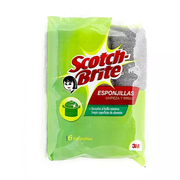 Esponja Scotch Brite Brillo Fino