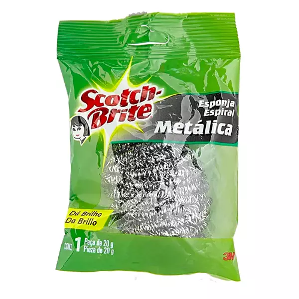 Esponja Scotch Brite Inoxidable