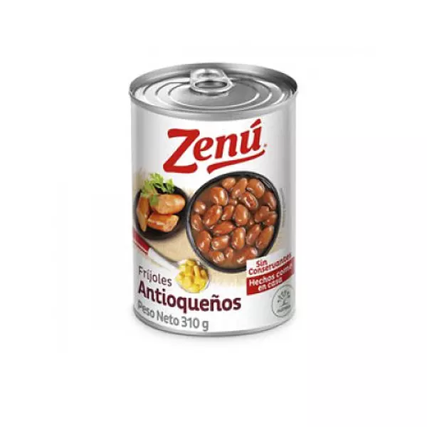 Frijol Antioqueño Lata Zenú